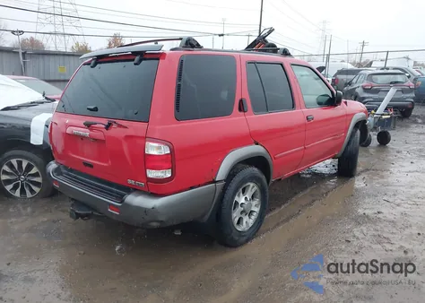 2001 Nissan Pathfinder Se z USA, uszkodzony, nr VIN JN8DR09Y71W607855